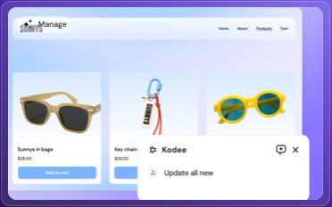 Store management preview
